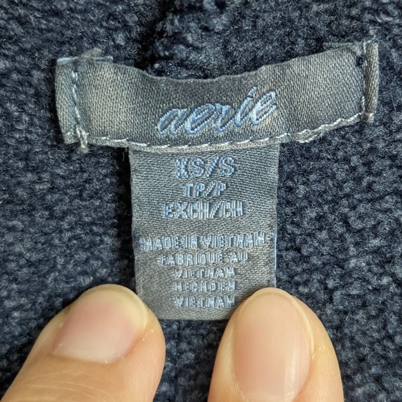 Aerie cozy blue poncho - Picture 5 of 5